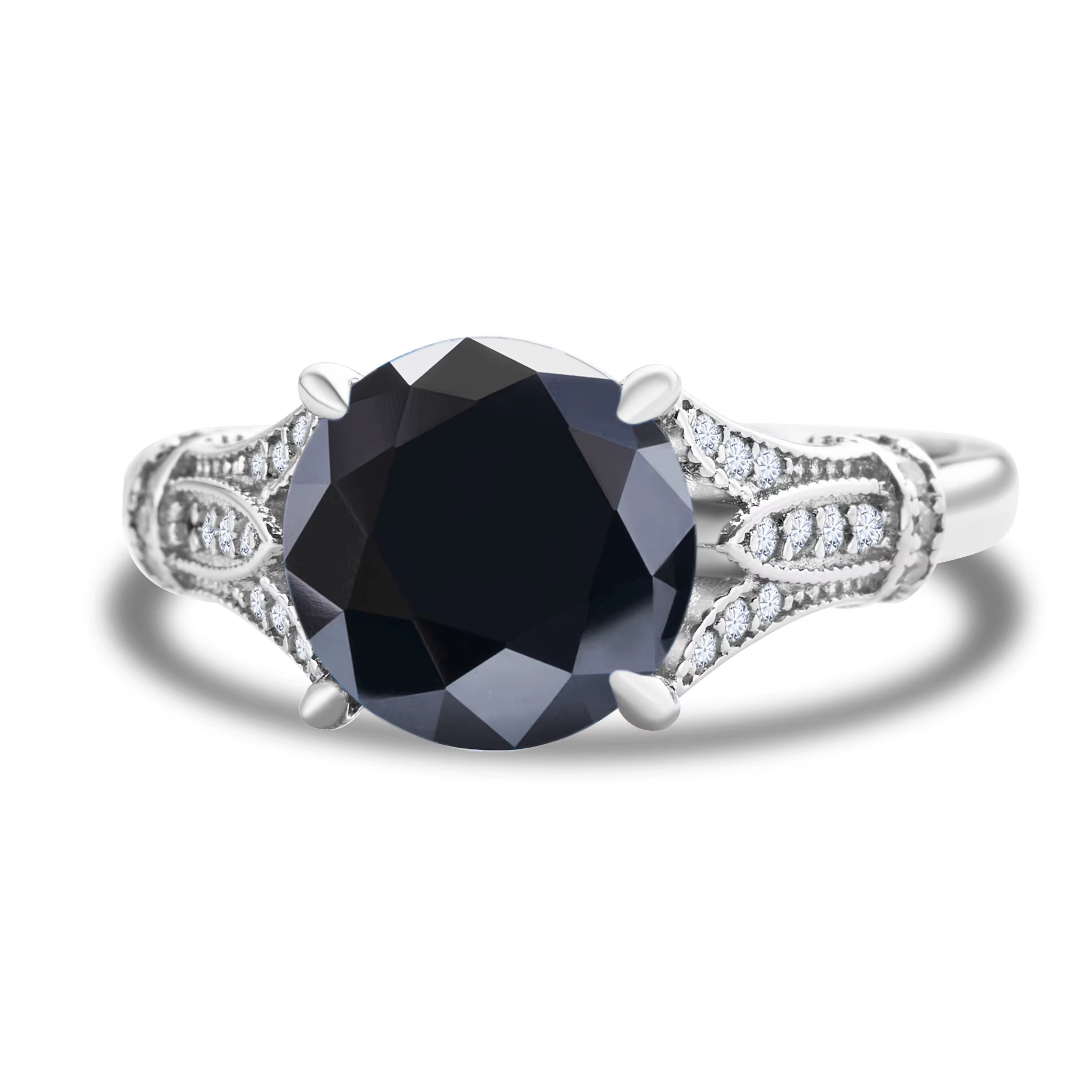 Bague de luxe en Moissanite Solitaire 3ct 9mm, en argent Sterling 925, bagues de fiançailles et de m