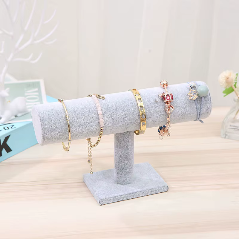Présentoir de bracelets en velours, porte-bijoux, bracelet, support de rangement de montres, présent
