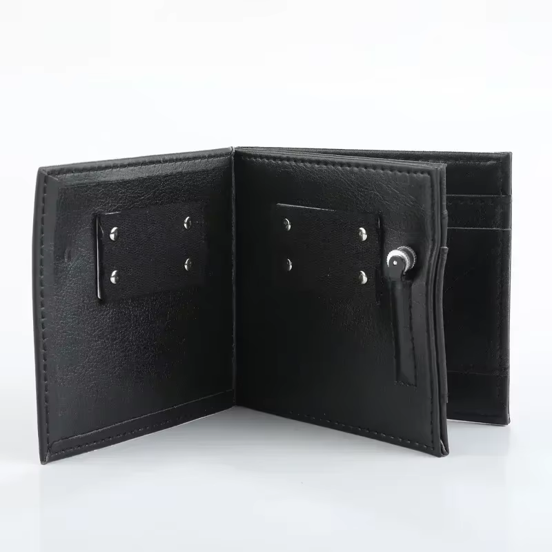 Portefeuille à flamme magique, grands portefeuilles à flamme, briquets à flamme nue, accessoires pou