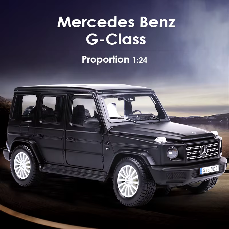 Maisto-Modèle réduit de voiture Mercedes Benz Classe G, en alliage moulé sous pression, véhicule de 