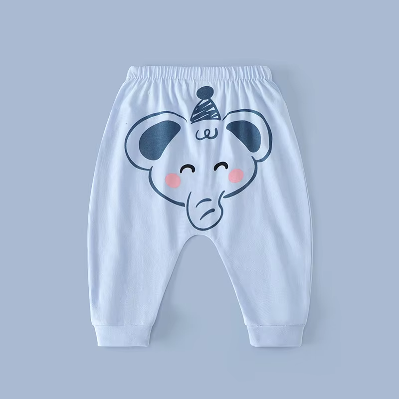 Pantalon Harem Bébé Printemps-Été pour Garçons et Filles, Grandes Tailles, en Coton