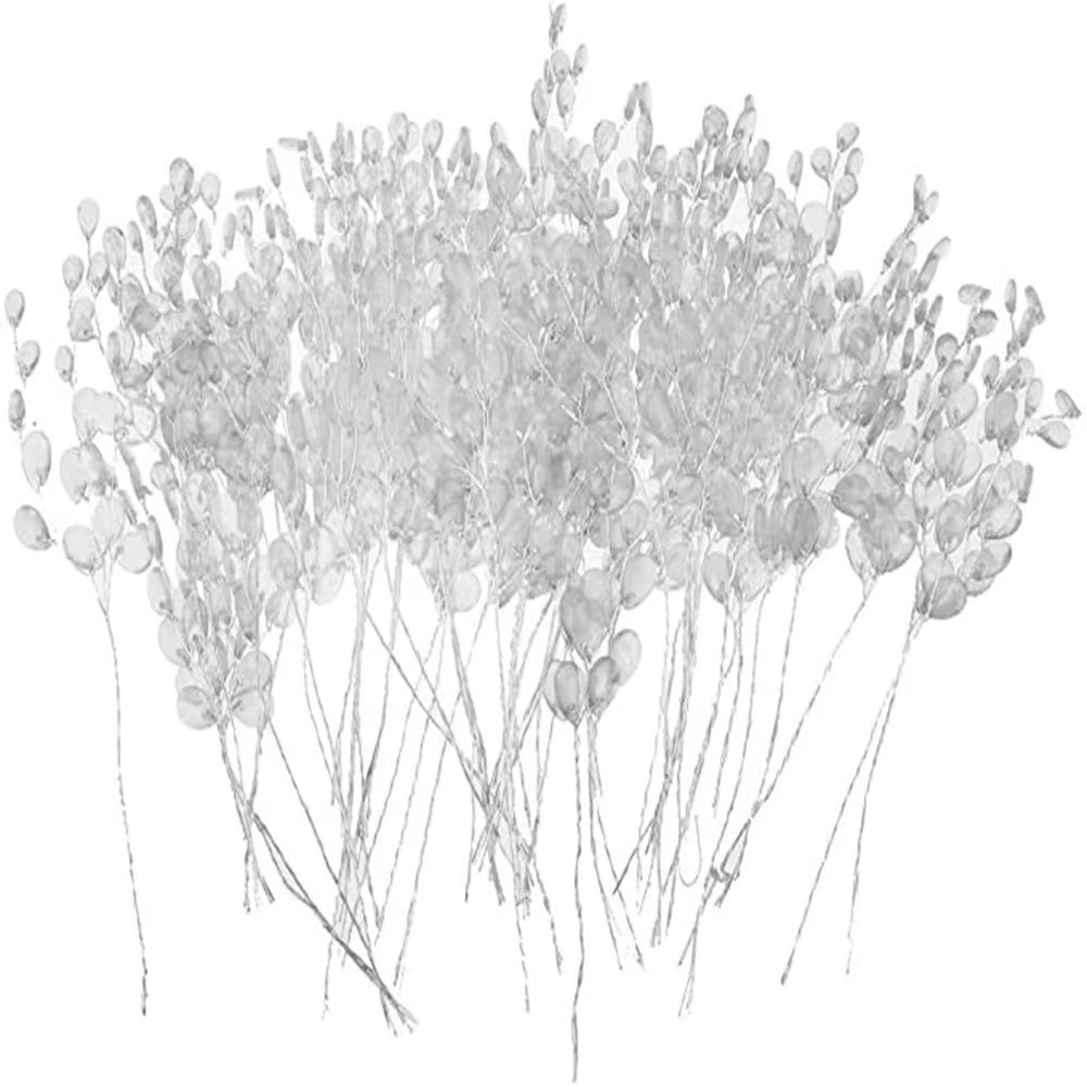 Magnifique Bouquet Artificiel en Acrylique Goutte d'Eau pour Fête de Mariage, Décoration Artisanale,