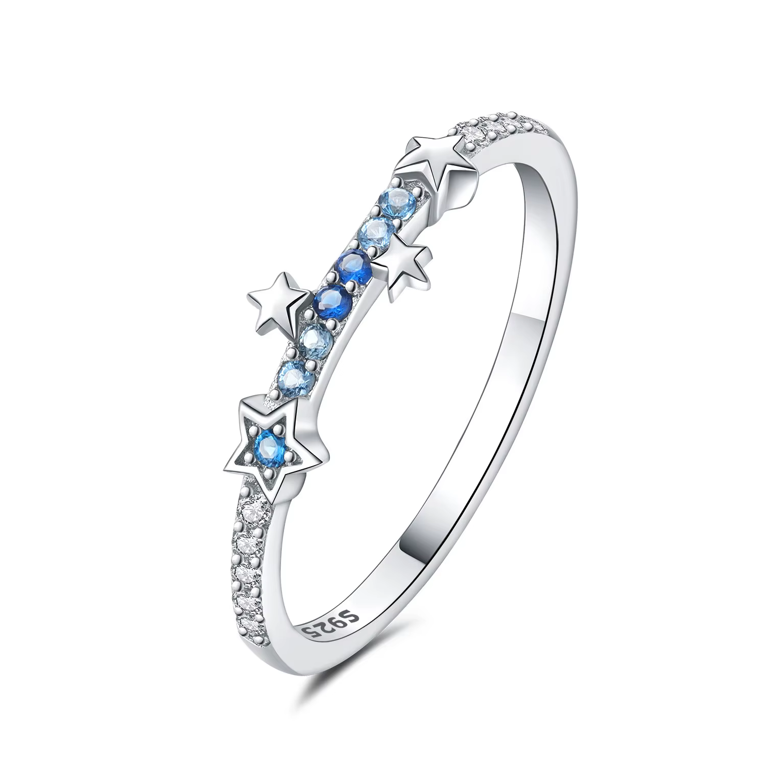 MISEFF – bague en argent Sterling S925, originale, multi-tailles, polyvalente, à la mode, en Zircon,