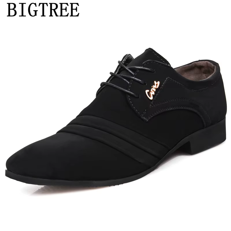 Chaussures Oxford formelles pour hommes, chaussures provoqué, robe de mariée, chaussures de bureau
