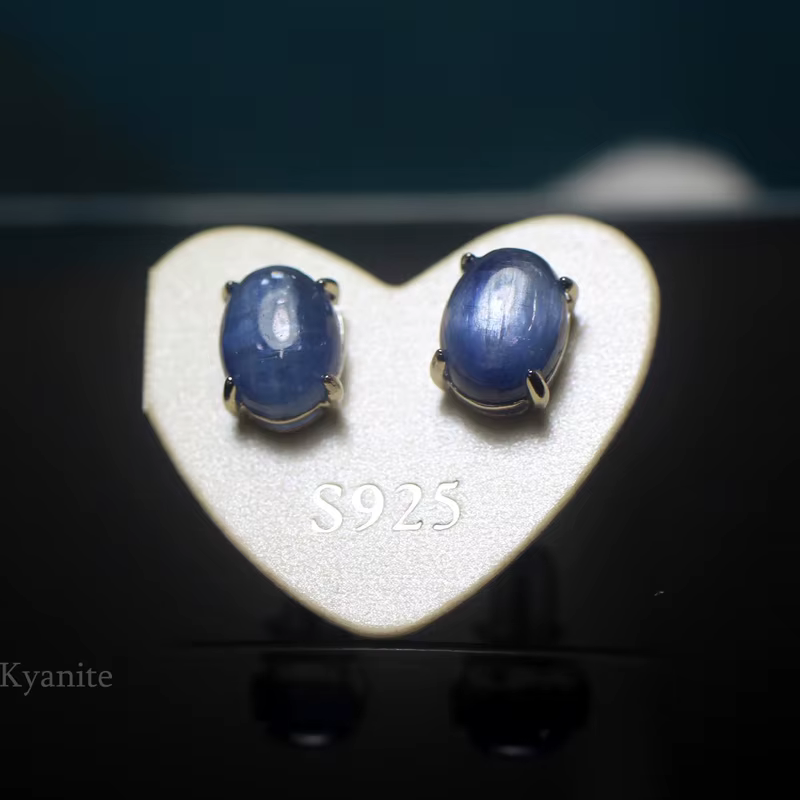 Boucles d'oreilles Meihan Natural Charm en argent sterling 925 avec pierres précieuses, pour la créa