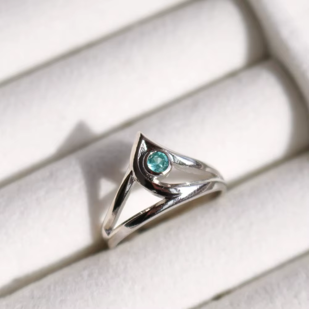 Jeu Valorant Sage Gamer anneau joueurs anneau réglable pour homme femme bleu strass anneau Cosplay c