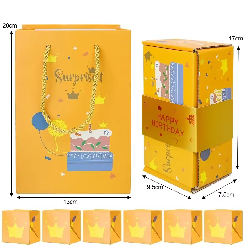 Coffrets Cadeaux Surprise Pliants, Enveloppe Surprenante, Cadeaux Créatifs, Argent, VPN, Jouets de i