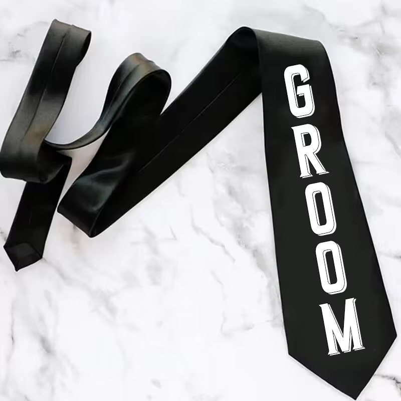 Divgroomsman aught-Accessoires de décoration pour enterrement de vie de garçon, mariage, douche nupt