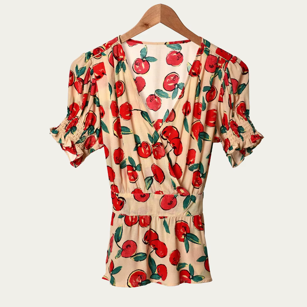 Robe portefeuille à lacets pour femmes, imprimé Floral, manches lanternes, avec boutons, printemps e