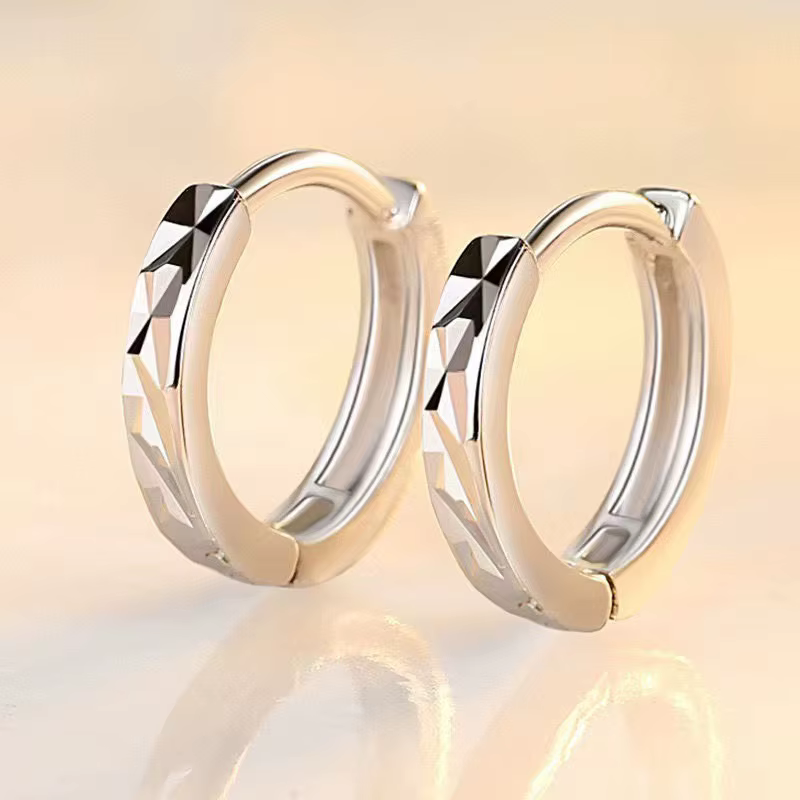 Boucles d'oreilles créoles en argent Sterling 925, Mini boucle de luxe, petit pour femmes, hommes, f