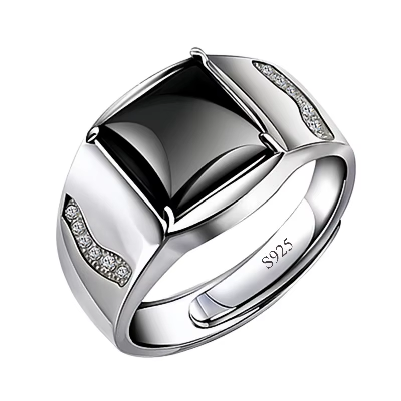 Nouvelle bague pour homme en argent sterling 925, style vintage de luxe, pour homme et femme, bijoux