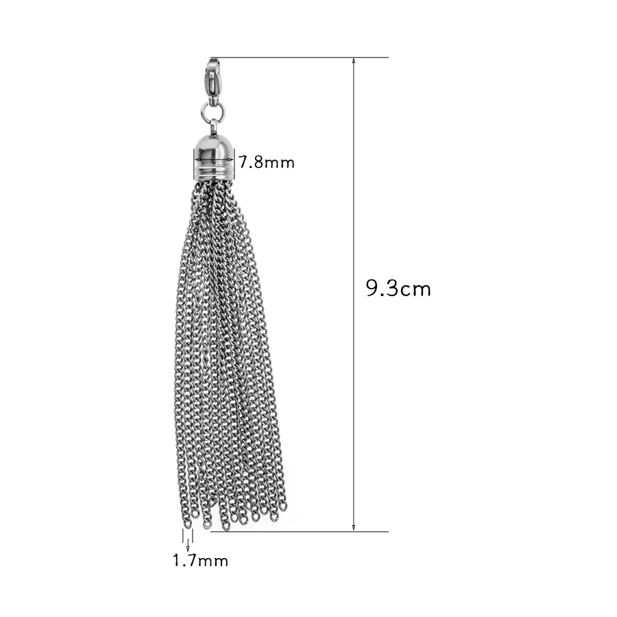 13 pièces de bijoux en acier inoxydable, pendentifs à pampilles pour femmes, accessoires DIY pour bo