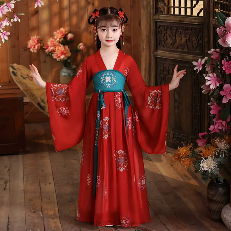 Robe traditionnelle chinoise pour filles, Costume chinois ancien, robe de fée pour enfants, Cosplay 