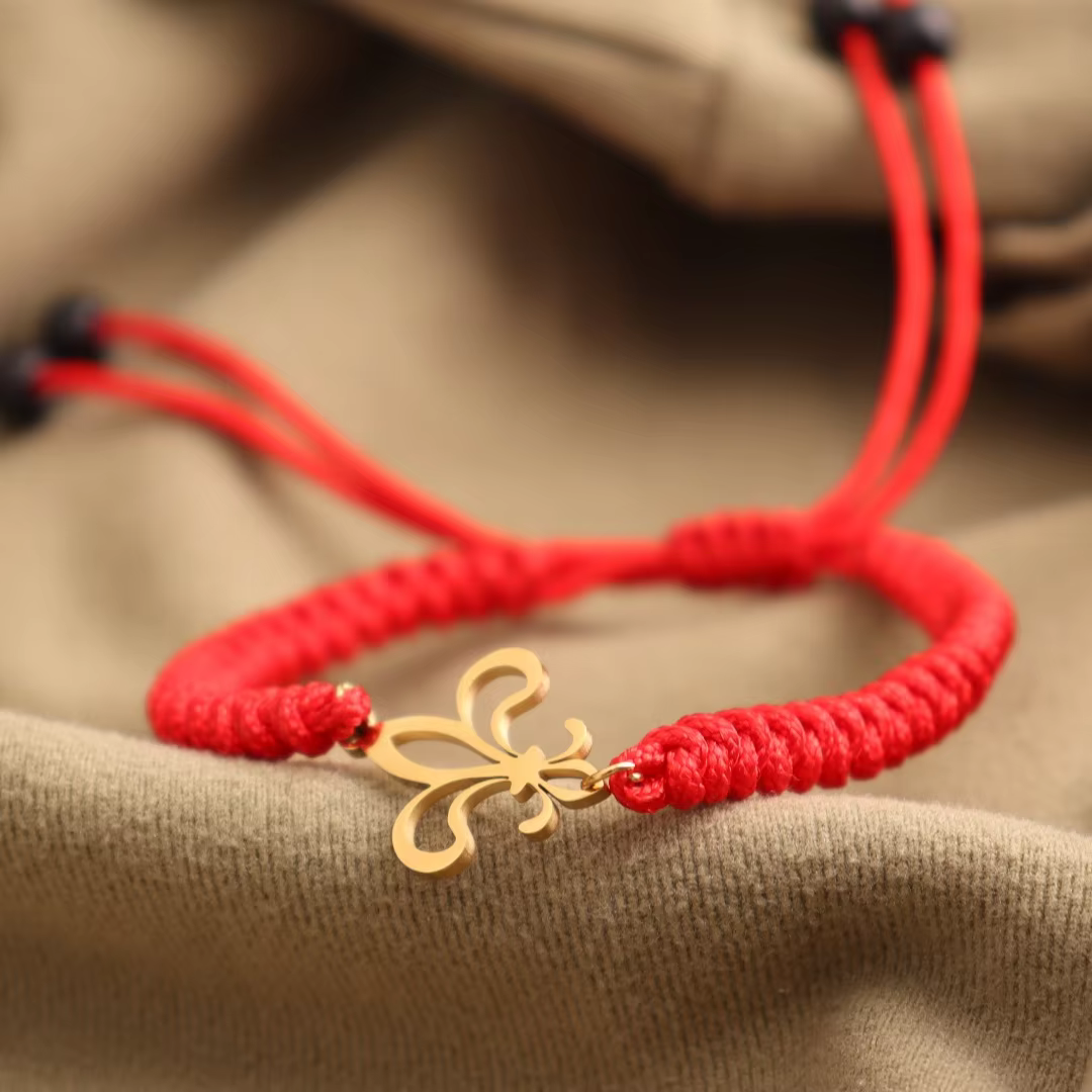 Bracelets pendentif Fleur De Lis en acier inoxydable