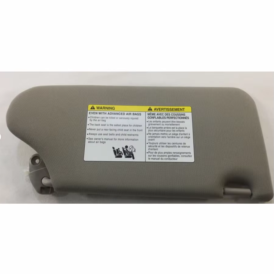 Une paire de pare-soleil gris pour Nissan Altima 2013-2018 96401-3TA2A 96400-3TA2A