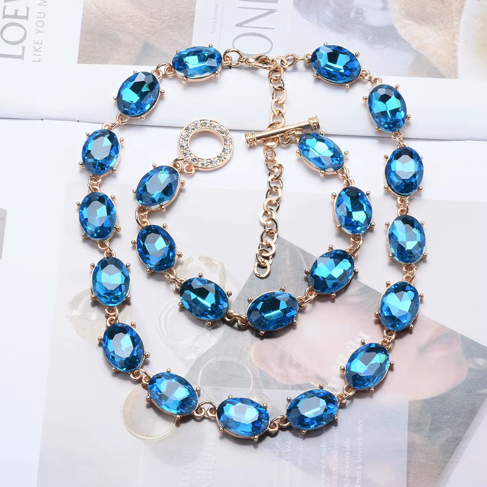 Ensemble de Bijoux en Pierres Précieuses pour Femme