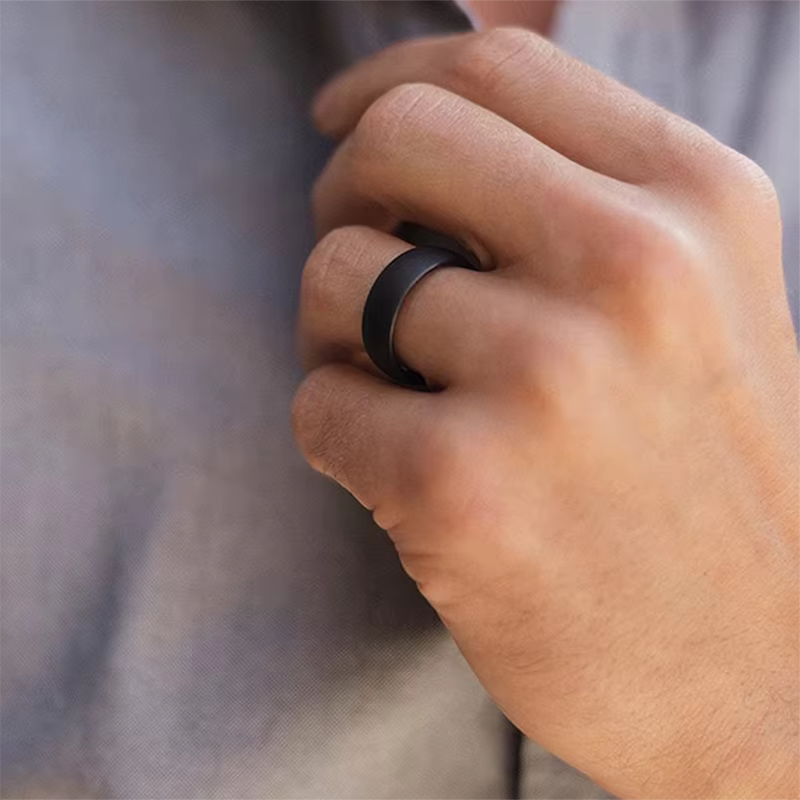 Anneaux anillos hombre bijoux vintage gothique bague en tungstène joyeria