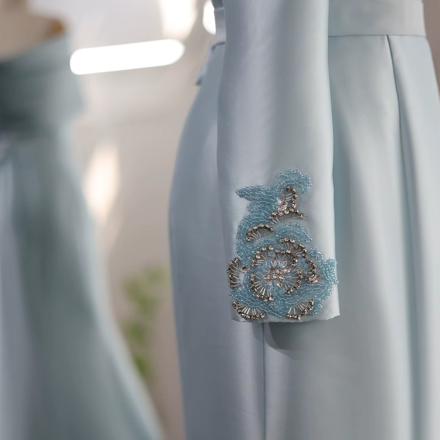 Sharon Said – robe de soirée de forme sirène jaune