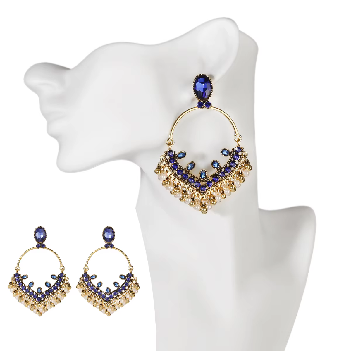 Bijoux gitans indiens Jhumka