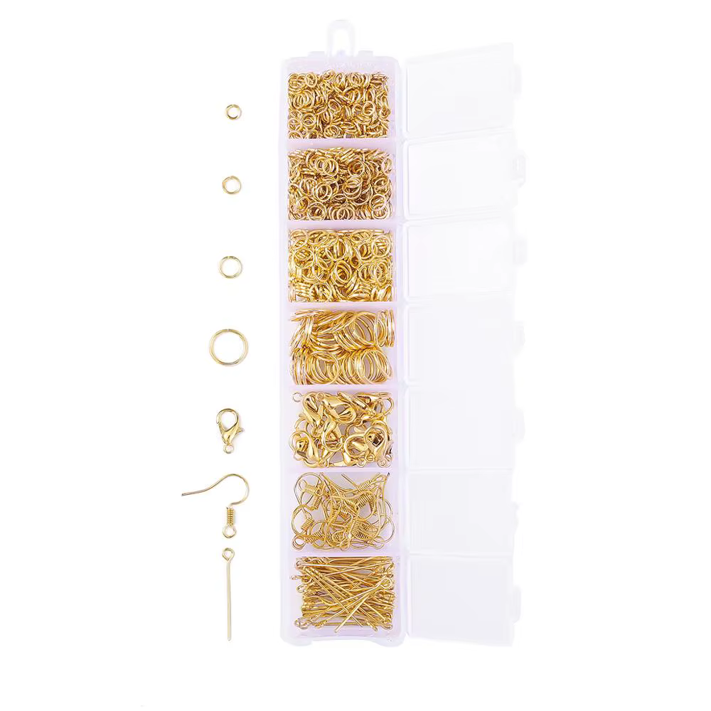 Kit de boîte d'accessoires de bijoux à bricoler soi-même