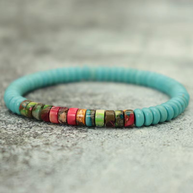 Note – Bracelet en perles pour hommes