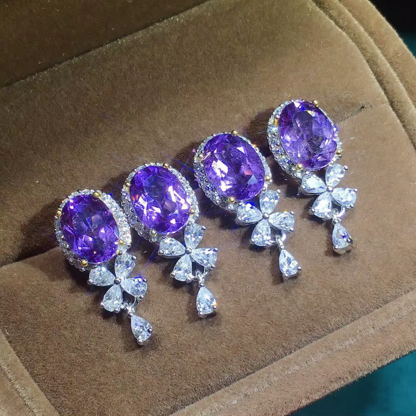 Boucles d'oreilles en argent 925