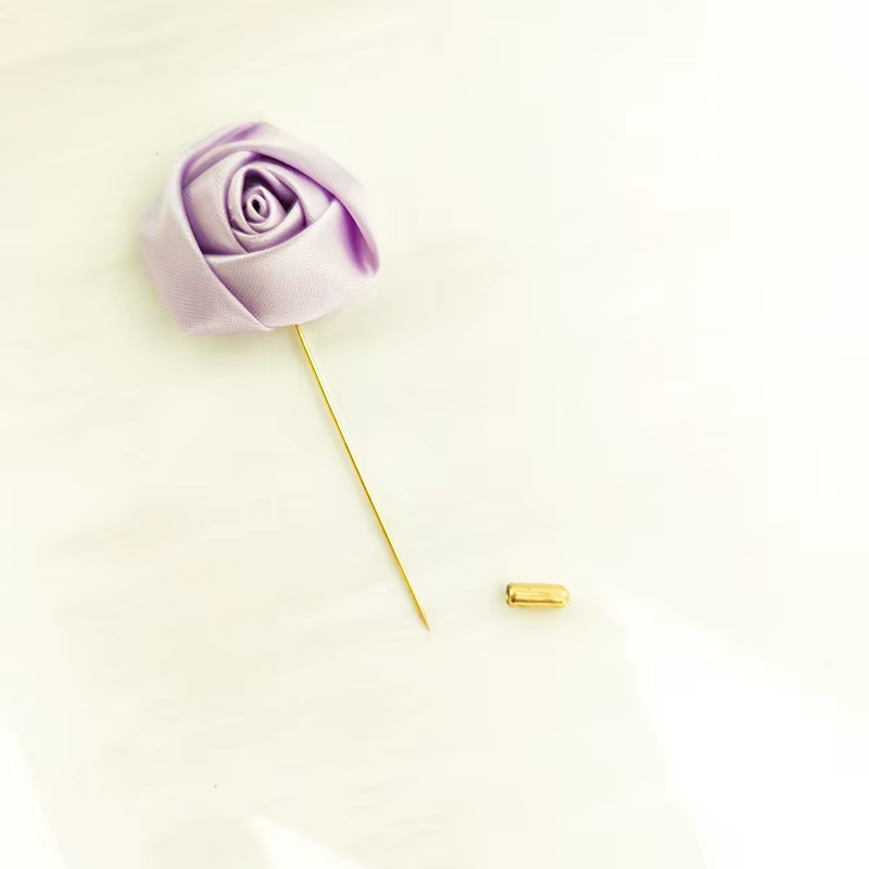 Hommes marié boutonnière broches mariage Corsage femmes broche fleurs Roses soie