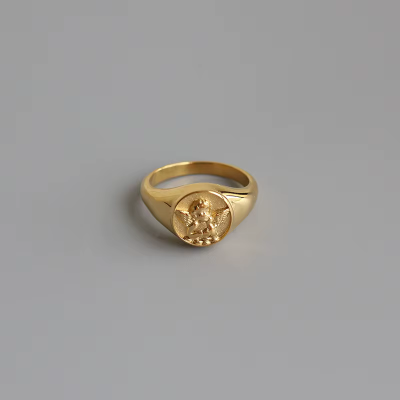 Amaiyllis – petites ailes d'ange en or 18k