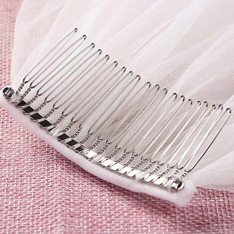 Voile de mariée en dentelle pleine longueur (3/4/5 mètres)