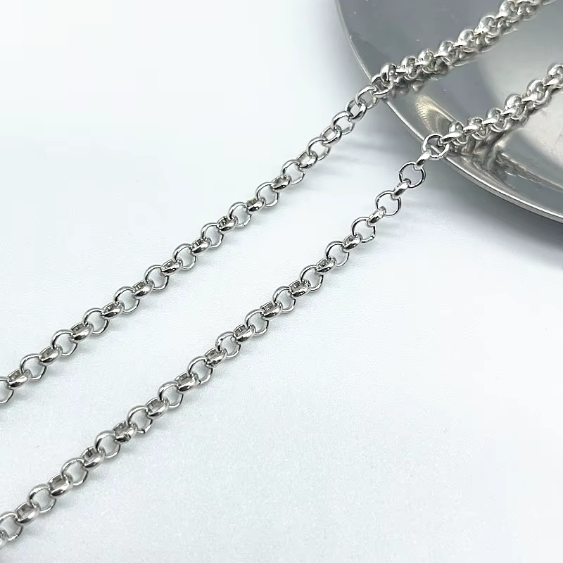 Chaîne de collier plaquée or/argent/Bronze