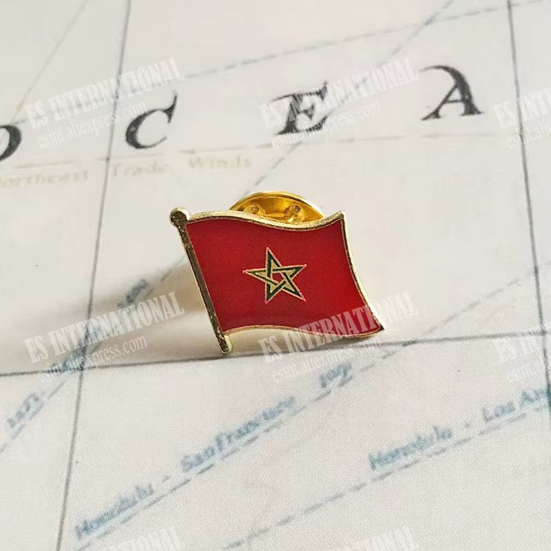 Épingles à revers drapeau National marocain