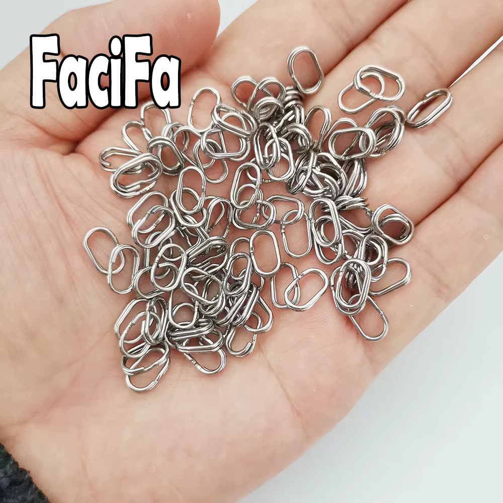 Anneau fendu en acier inoxydable