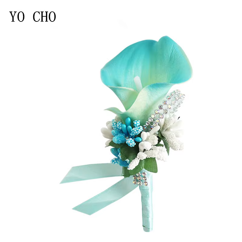 Broche Boutonnière Fleur Calla pour Femme