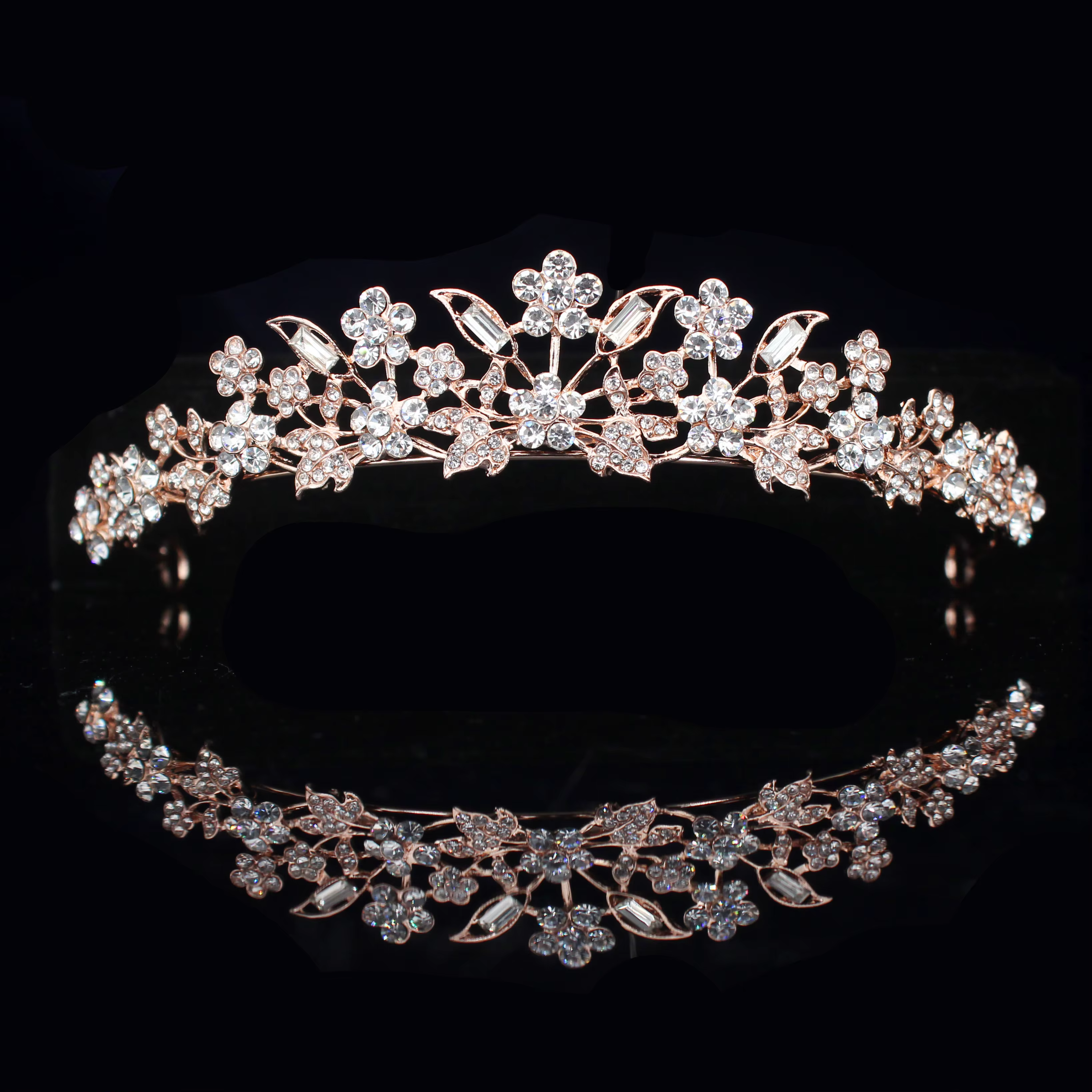 Diadèmes de mariée étincelants