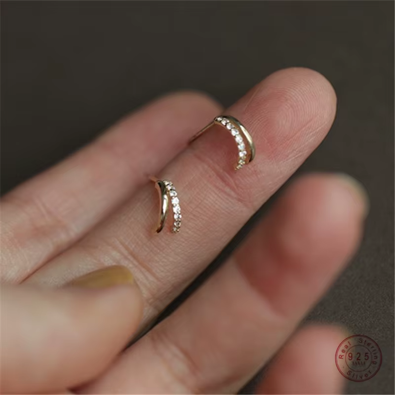 Boucles d'oreilles en argent Sterling 925 pour femmes