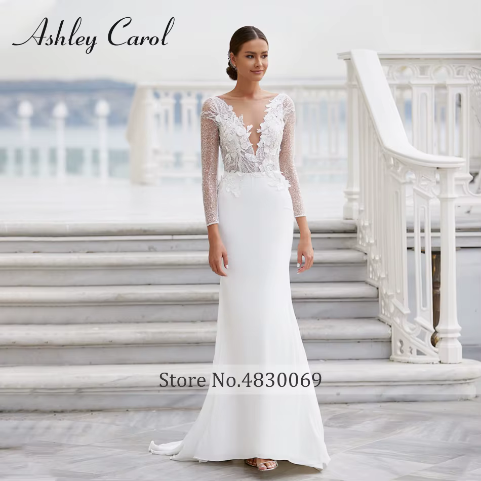 Ashley Carol-Robe de mariée trompent