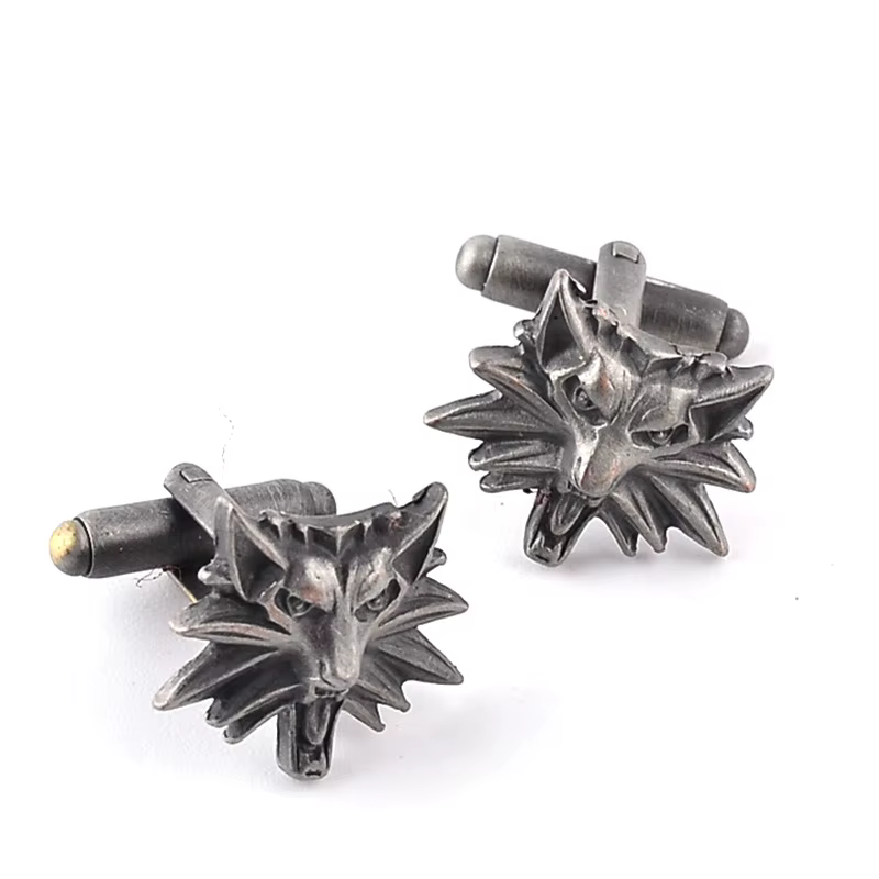 Boutons de manchette avec pendentif