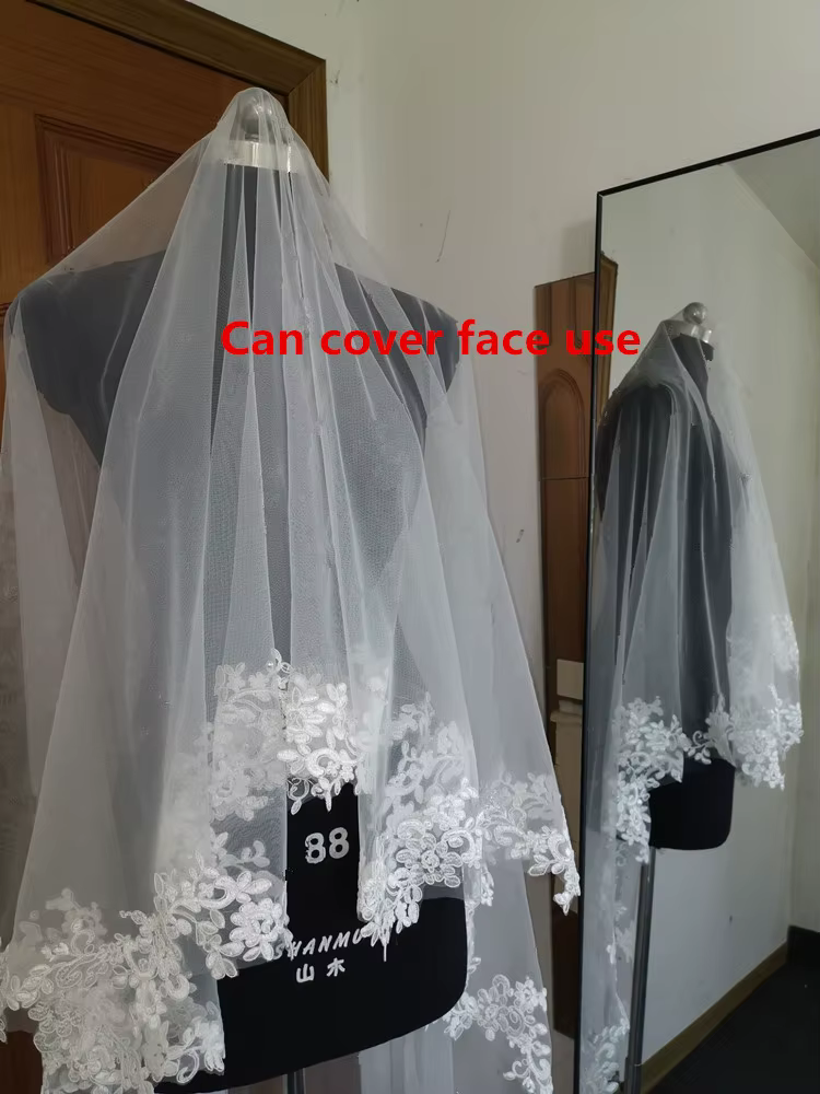 Voile De mariée blanc/ivoire