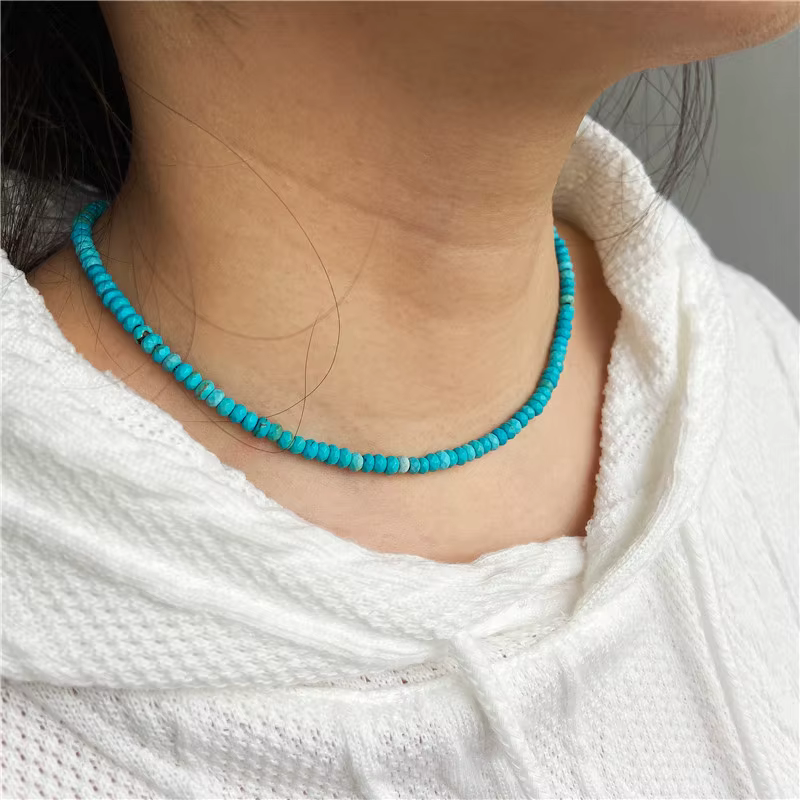 Collier minimaliste coréen Simple et coloré