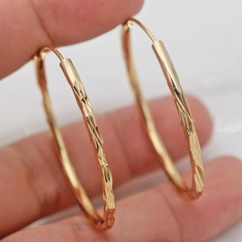 Huitan – boucles d'oreilles classiques simples pour femmes