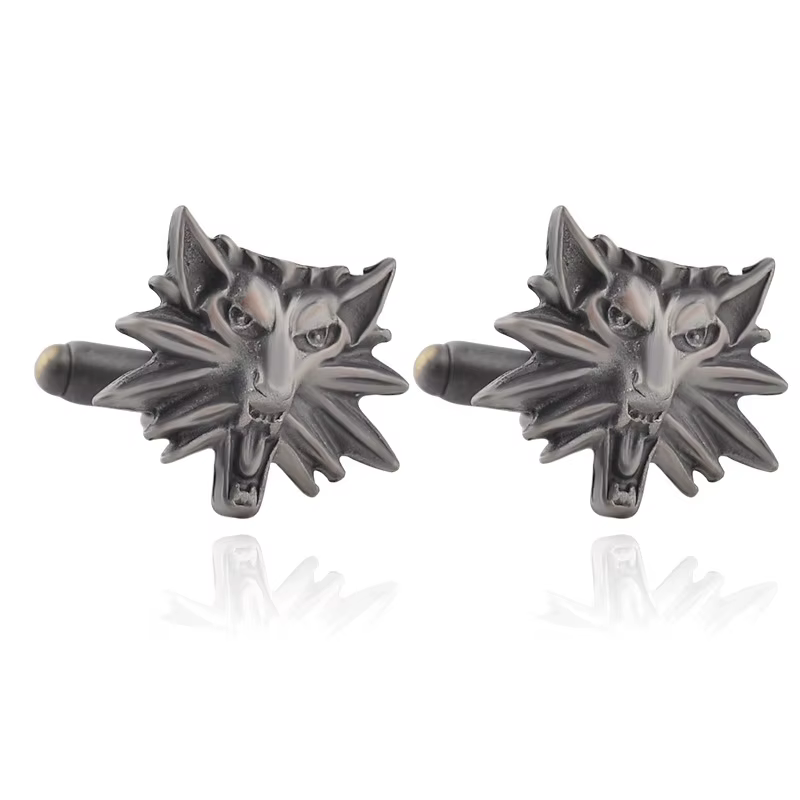 Boutons de manchette avec pendentif