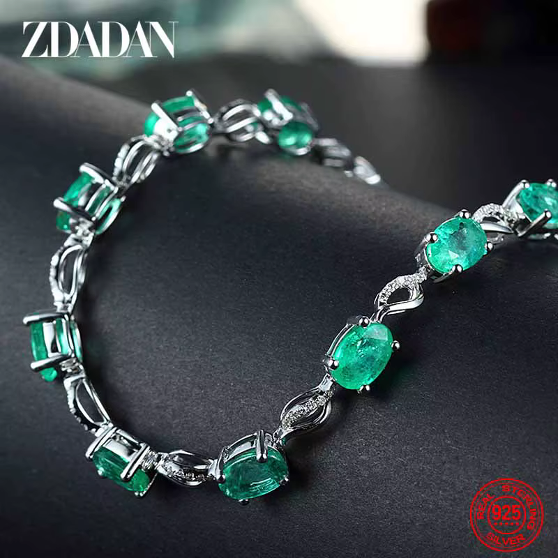 ZDADAN – Bracelet en argent Sterling 925 pour femmes