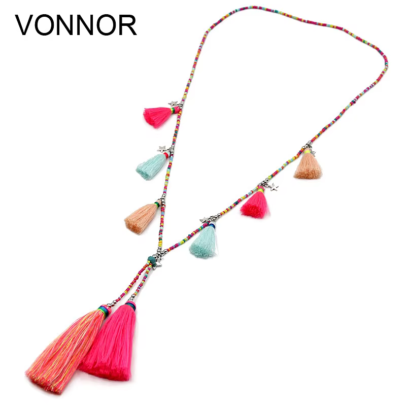 Collier Statement Bohème Fait Main pour Femme