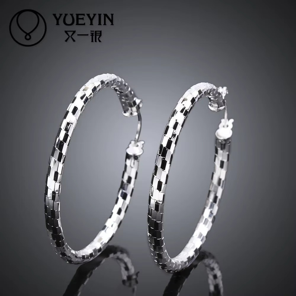 Accessoires nouveau Design couleur argent bijoux boucles d'oreilles femme mode Brincos crochet d'oreille ornements