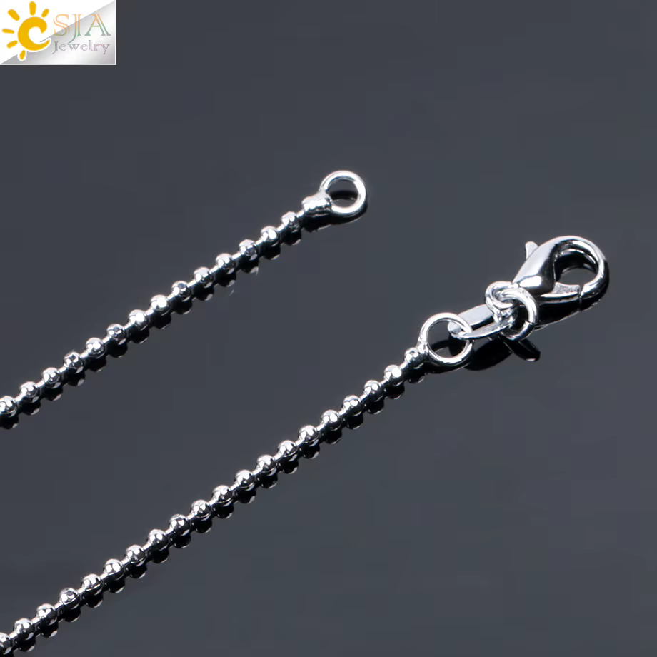 CSJA pendentif pierre naturelle