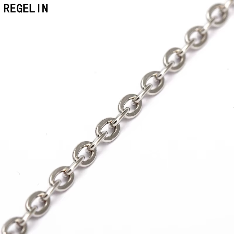 REGELIN – chaînes de collier plaquées Rhodium/argent/or/bronze Antique