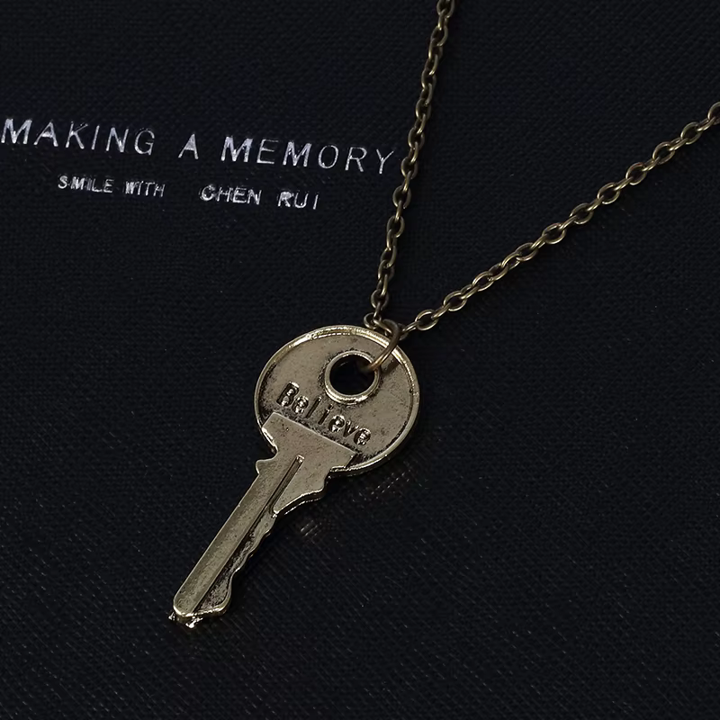 Collier à breloques Vintage pour hommes et femmes