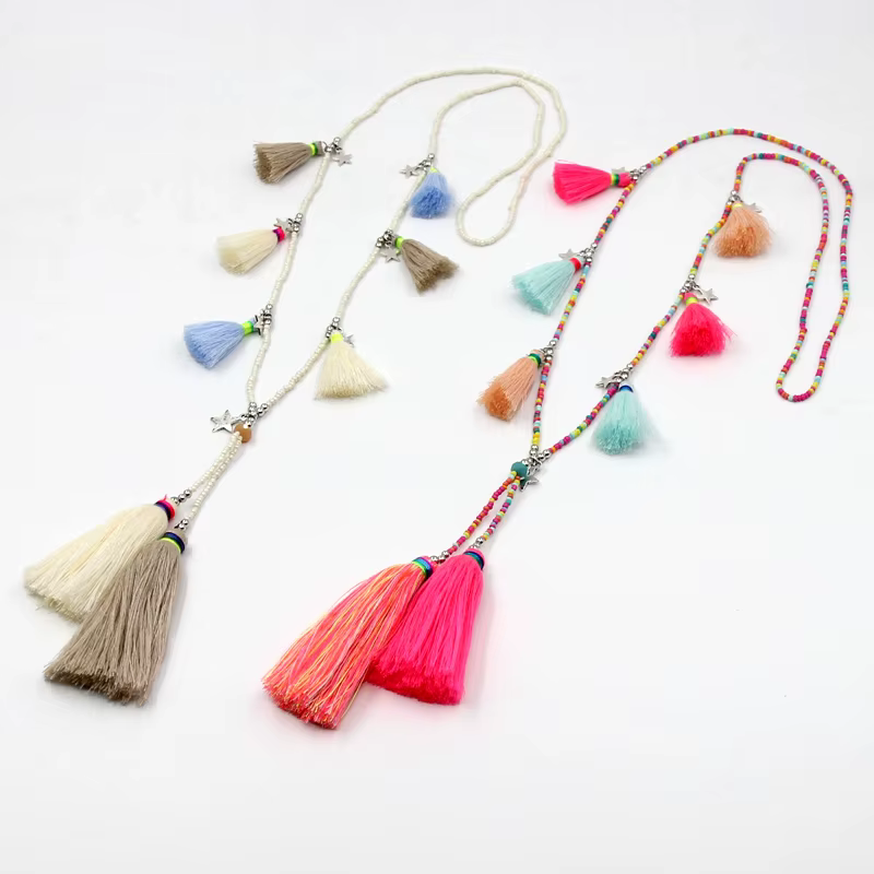Collier Statement Bohème Fait Main pour Femme