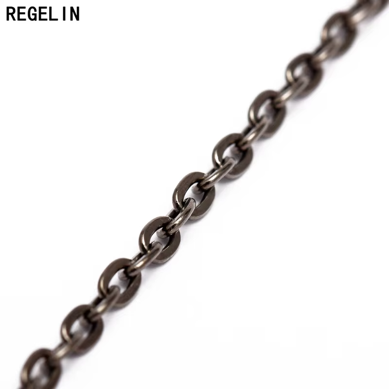 REGELIN – chaînes de collier plaquées Rhodium/argent/or/bronze Antique