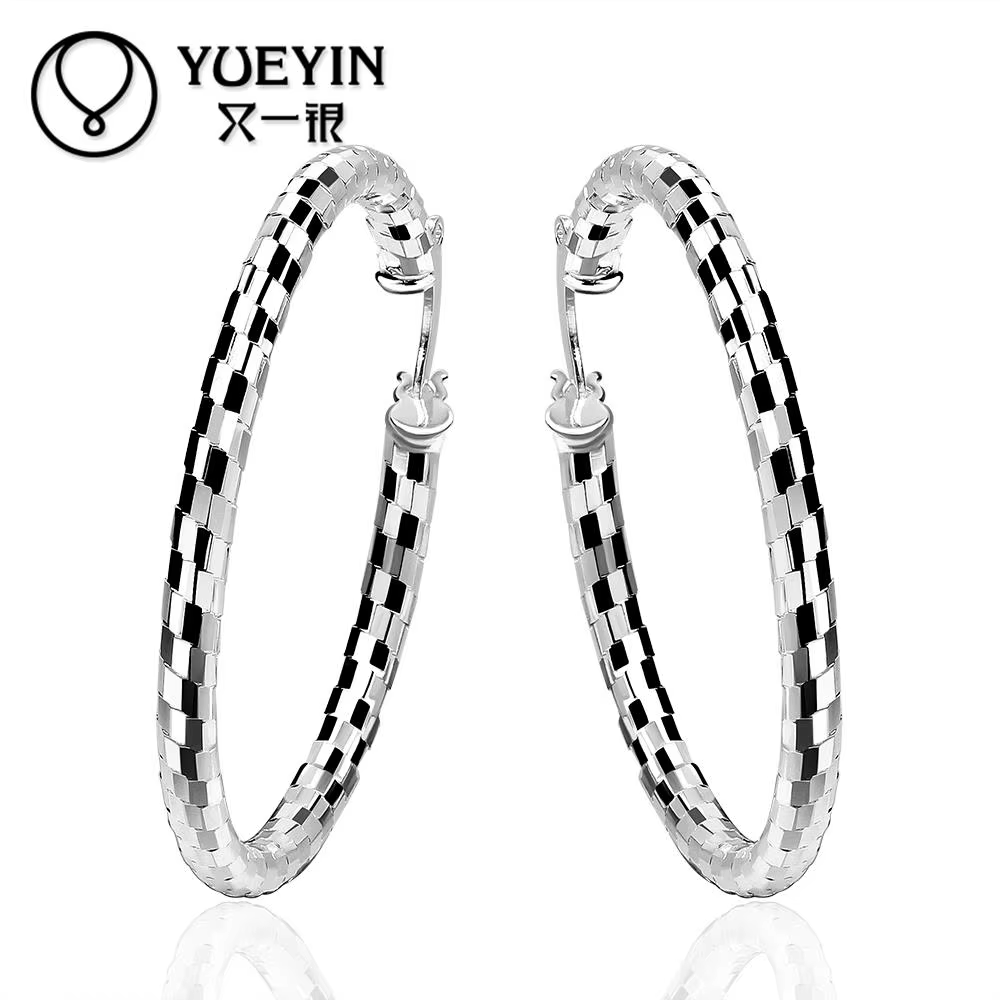 Accessoires nouveau Design couleur argent bijoux boucles d'oreilles femme mode Brincos crochet d'oreille ornements